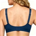 thumbnail image 2 of VONCOS Convertible Bras for Women Removable Straps to Strapless,Full Coverage Seamless Underwire Push Up T-Shirt Bra with Smoothing, Blue Size 36C, 2 of 3