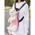 thumbnail image 5 of Pets Pet Travel Leg-Out Backpack,Pet Travel Leg-Out Backpack, Furry Pawsy Cat Carrier,Pet Carrier Backpack, Pet Travel Backpack,Adjustable Pet Front Cat Dog Carrier Backpack Travel Bag, For Travel, 5 of 5
