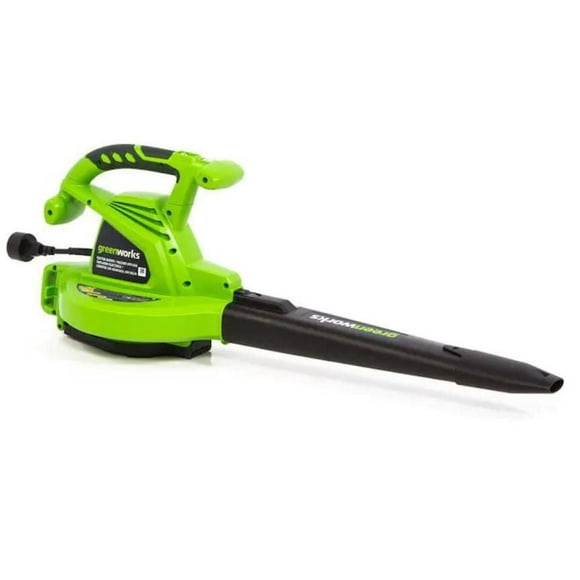 Souffleuse/aspirateur électrique Greenworks 12 A à vitesse variable 24072