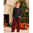 thumbnail image 4 of Arshiner Boys Loose-fit Pajamas Long Sleeve Top and Pants Car Print 2 Piece Pajama Set, 4 of 6