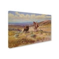 thumbnail image 3 of Trademark Fine Art "Spearing a Buffalo 1925" Canvas Art by Charles Russell, 3 of 4