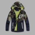 thumbnail image 2 of Vedolay Boys Fall Tops Boys Coat Watercolor Zip-Up Hoodie Warm Outerwear Kids Hooded Jacket,AG 6-7 Years, 2 of 3