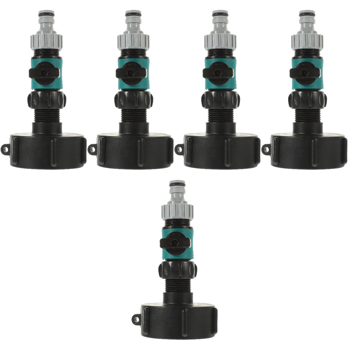 HOMEMAXS 5-Pack Hose Connectors, Replacement Hose Fittings for Versatile Outdoor Watering