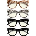 thumbnail image 3 of Eyekepper 5-Pack Oversize Reading Glasses for Women Large Frame Readers, 3 of 6