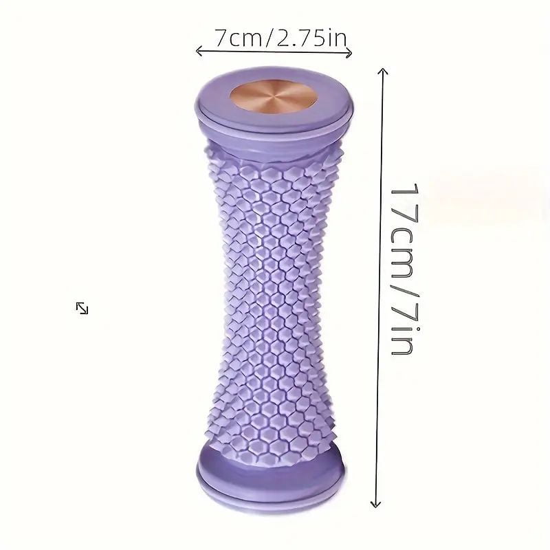 Portable Foot Massager Roller: Deep Tissue Relief for Plantar Fasciitis & Nerve Relaxation. Ideal Gift for Pain Relief & Reflexo