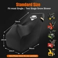 thumbnail image 6 of IC ICLOVER 600D Heavy Duty Two Stage Snow Blower Thrower Cover Waterproof UV Rain Dust Protector, 6 of 6