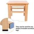 thumbnail image 4 of Pack of 50 Furniture Glides 25x25mm Teflon Sliding Pads Furniture Gliders with Nails Nail-on Chair Glides, 4 of 5