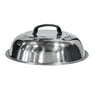 Blackstone 1780 Round Griddle Basting Cover, Stainless Steel, 12", Each
