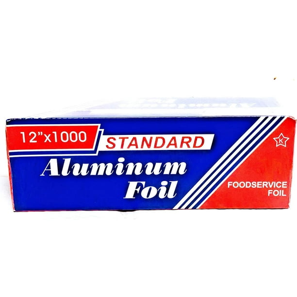 12" x 1000' Standard Aluminum Foil
