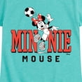 thumbnail image 3 of Disney - Minnie Name Soccer - Toddler & Youth Girls Short Sleeve Graphic T-Shirt, 3 of 5