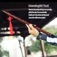 thumbnail image 4 of Ruzhgo Chinese Style Bamboo Flute Woodwind for Student Musical Instrument C D E F G Key Traditional Beginer Professionals Practice D tune, 4 of 9