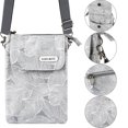 thumbnail image 5 of Small Canvas Cell Phone Purse Wallet, Roomy Casual Crossbody Bag for Women, Mini Lightweight Shoulder Bag with Adjustable Shoulder Strap, 5 of 8