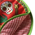 thumbnail image 6 of Dolked 3Pcs Tortilla Warmer Pouch Insulated Microwavable Fabric Bag 12 inches, Corn Flour Burrito Tools, 6 of 7