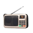 thumbnail image 5 of Portable Mini Speaker FM Radio Music Player TF Card USB For LED And Flashlight Column W405 ,Easy to Use, 5 of 5