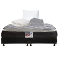 thumbnail image 1 of Colchón King Size Omega Spring Air + Box + Sábanas Basic + Protector Ultra + Almohada Oso, 1 of 10