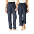 thumbnail image 2 of Kmdttou Women Wide Leg Pants With Pockets Loose Casual Pants Dressy Lightweight Baggy Cargo Pants For Hiking, 2 of 8