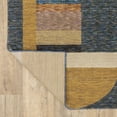 thumbnail image 5 of Oriental Weavers Strada Area Rug - STR01 - 10' x 13'2" - in Gold/ Blue - Modern Style, Stain Resistant, Family and Pet Friendly , Family, Dining, Living Room Rug, 5 of 8
