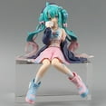 thumbnail image 4 of Figura de Anime japonés Original de 15cm Hatsune Miku kawaiii chica sentada en una silla modelo de PVC muñeca colección de juguetes regalo de Navidad, 4 of 4