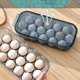 thumbnail image 3 of Caja de huevos Contenedor de almacenamiento de huevos, Bpa, Almacenamiento de huevos apilable con tapa para 16 huevos (), 3 of 5