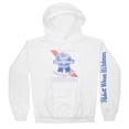 thumbnail image 2 of Pabst Blue Ribbon Distressed Classic Logo Pullover Hoodie-Small, 2 of 2