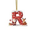 thumbnail image 1 of Christmas Tree Decoration 2D Acrylic Decoration Letter Pendant With 26 Letters Christmas Hanging Decoration DIY Crafts Christmas Home Decoration, 1 of 2
