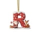 thumbnail image 2 of Decoraciones de Árbol de Navidad 2D Acrílico Decoración Carta Colgante con 26 Letras Diy Navidad Decoración Del Hogar Ornamentos Del Árbol de Navidad, 2 of 2