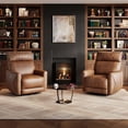 thumbnail image 3 of Ataucjin Power Recliner Chair, Swivel Rocker Chair for Adults, Upholstered Fabric Glider Recliner Nursery Chair with USB Ports, Ergonomic High Back Single Sofa Seat for Living Room, 3 of 7