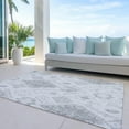thumbnail image 6 of Addison Rugs Chantille Indoor/Outdoor Transitional Moroccan Silver Washable Rectangle Rug, 5' x 7'6", 6 of 6