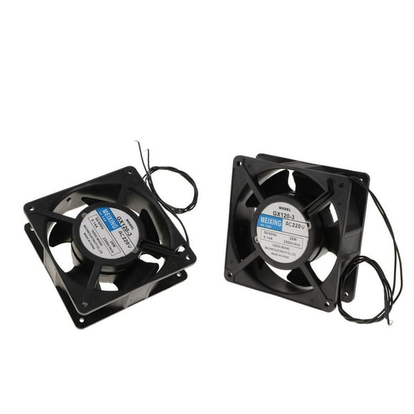 2x Ventilador de Refrigeración Miniatura Soldadura Visualización Rápida Larga Útil