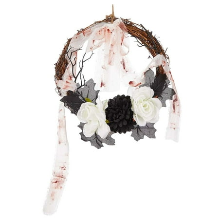 

Gelren Reduced Wreath The Main Color Of The Wreath Is Dark Tones Such As Deep Red Or Emitting A Mysterious And Eerie Atmosphere.