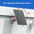 thumbnail image 6 of Portable 10W Solar Charger, Compatible With Wireless Outdoor Cameras, Includes Mounting Hardware, 6 of 6