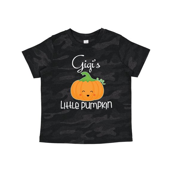 Inktastic Gigi Little Pumpkin Halloween Grandchild Boys or Girls Toddler T-Shirt