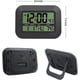 thumbnail image 3 of Silent Desk Clocks Digital Wall Clock Simple Large LCD Alarm Clock with Temperature Calendar for Home Office (Night Black), 3 of 5