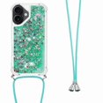 thumbnail image 1 of Funda FOXDOCK para iPhone 17 con Cuerda Ajustable, Brillo Líquido, Protección Antigolpes y Lente – Ideal para Regalo, 1 of 6