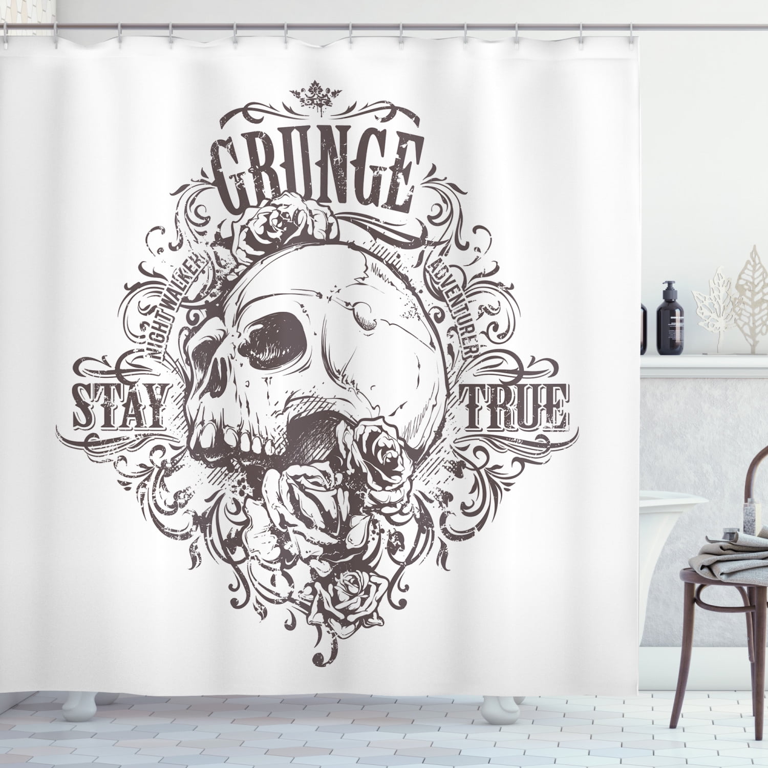 Details about   Black White Shower Curtain Summer Sports Box Print for Bathroom 