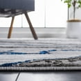 thumbnail image 4 of SAFAVIEH Craft Lyall Abstract Area Rug, 6'7" x 6'7" Square, Grey/Blue, 4 of 8