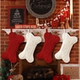 thumbnail image 4 of Dalrosia 2PCS Dog Christmas Stocking, Knit Christmas Stocking for Dogs, Bone Shape Dog Stocking Christmas Large Pet Stockings Hanging Dog Christmas Stocking for Dogs Cats Pets, 4 of 5