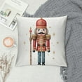 thumbnail image 2 of ARISTURING  Throw Pillow Cover Christmas Nutcracker Car Cartoon Wooden Colorful Soldier Toy Gift Home Decor Pillowcase Cushion Cover for Sofa Couch Bed and Car, 2 of 5