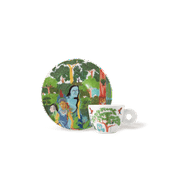 The Biennale Arte 2024 illy Art Collection - Set Of 4 Espresso Cups and Saucers