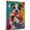 American Bulldog, variant on Pumi Dog Playing Boxing Stretched Canvas Size 8x12 – Vintage Style Pumi Dog Art for Boxing Fans, Great Gift for Dog Owners