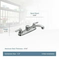 thumbnail image 3 of Moen 7906 Kitchen Faucet 2-Handle Standard in Chrome Plated, 3 of 4