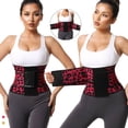 thumbnail image 2 of Moda mujer cinturones corsé deportivo con peto elegante estampado de leopardo túnica corsé fajas fajas Fridja nalpqowj64060, 2 of 9