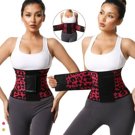 

Waist Trainer for Women Plus Size Snoarin Fashion Belts Corset Sports With Breastplate Stylish Leopard Print Tunic Corset Shapewear Shapewear Shaper Belt on Clearance