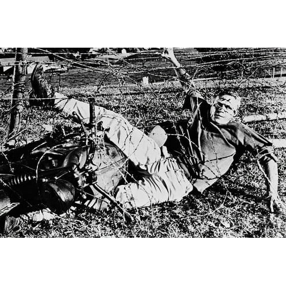 Steve Mcqueen B&W 24x36 Poster