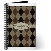 Cafepress Personalized Brown Argyle Mono
