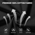 thumbnail image 6 of SPEEDRUN 3 Pack Men's Cotton T-Shirt Short Sleeve Casual Crew Neck Basic Tee Soft, Sizes M-3XL, 6 of 8