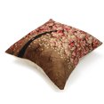 thumbnail image 3 of Non-3D Printed Flower Tree Cotton Linen Decorative Throw Pillow Case Cushion Cover Clearance18''x18''Pillowcase Pillow Protector Slip Cases Sham for Car Couch Sofa Car Home, 3 of 6