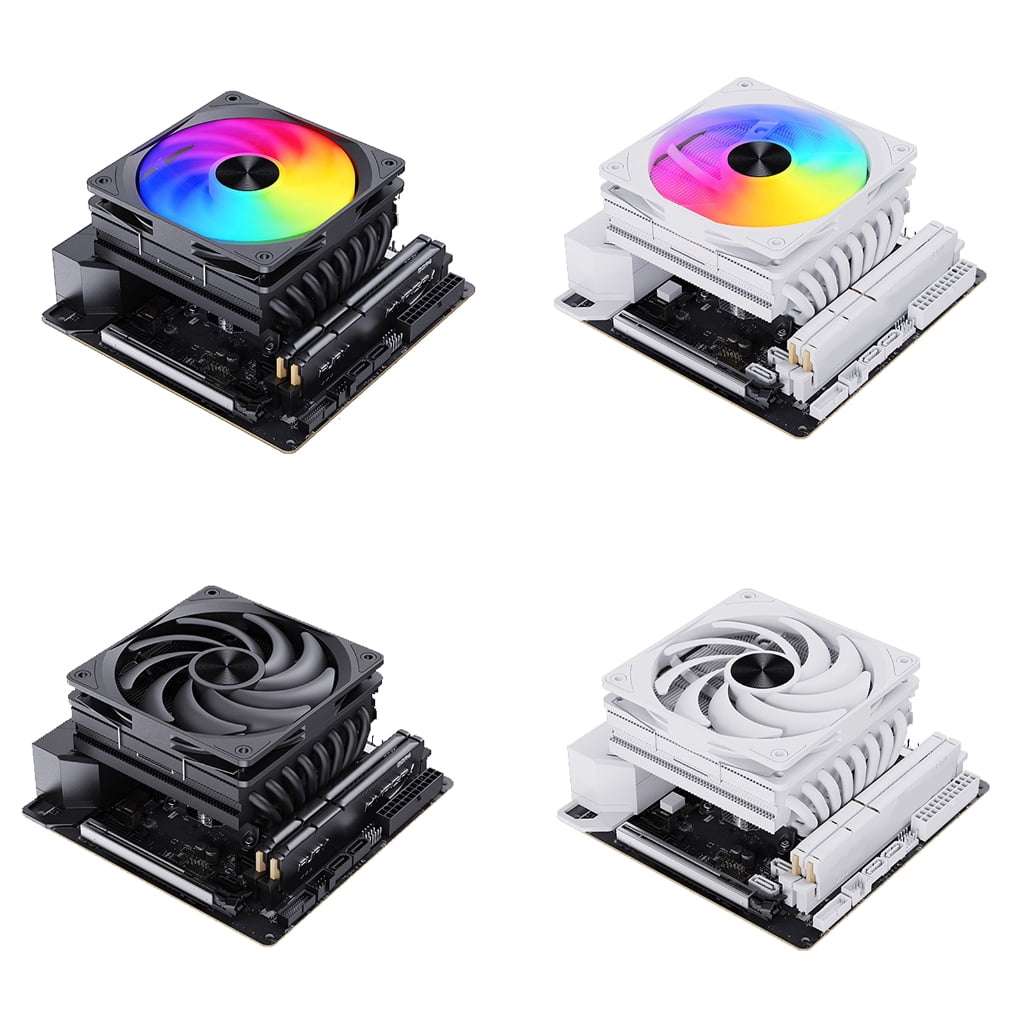 WINDLAND CPU Coolers with 8 Heatpipes TDP 200W with UT12015 FDB Fan for Superior Cooling Efficiency in All Systems