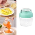 thumbnail image 1 of de alimentos de eléctrica con carga USB, de verdura licuaa, Mini herramienta de cocina 150 ml Soledad Cortador de ajo eléctrico, 1 of 9