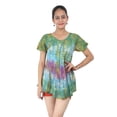 thumbnail image 4 of Wevez Short Sleeve Top Tie Dye Design, One Size, 3 Pcs Assorted Color, 4 of 7